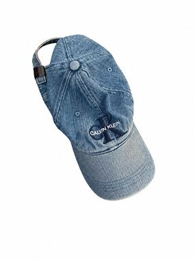 Calvin Klein Denim Cap - Medium Blue